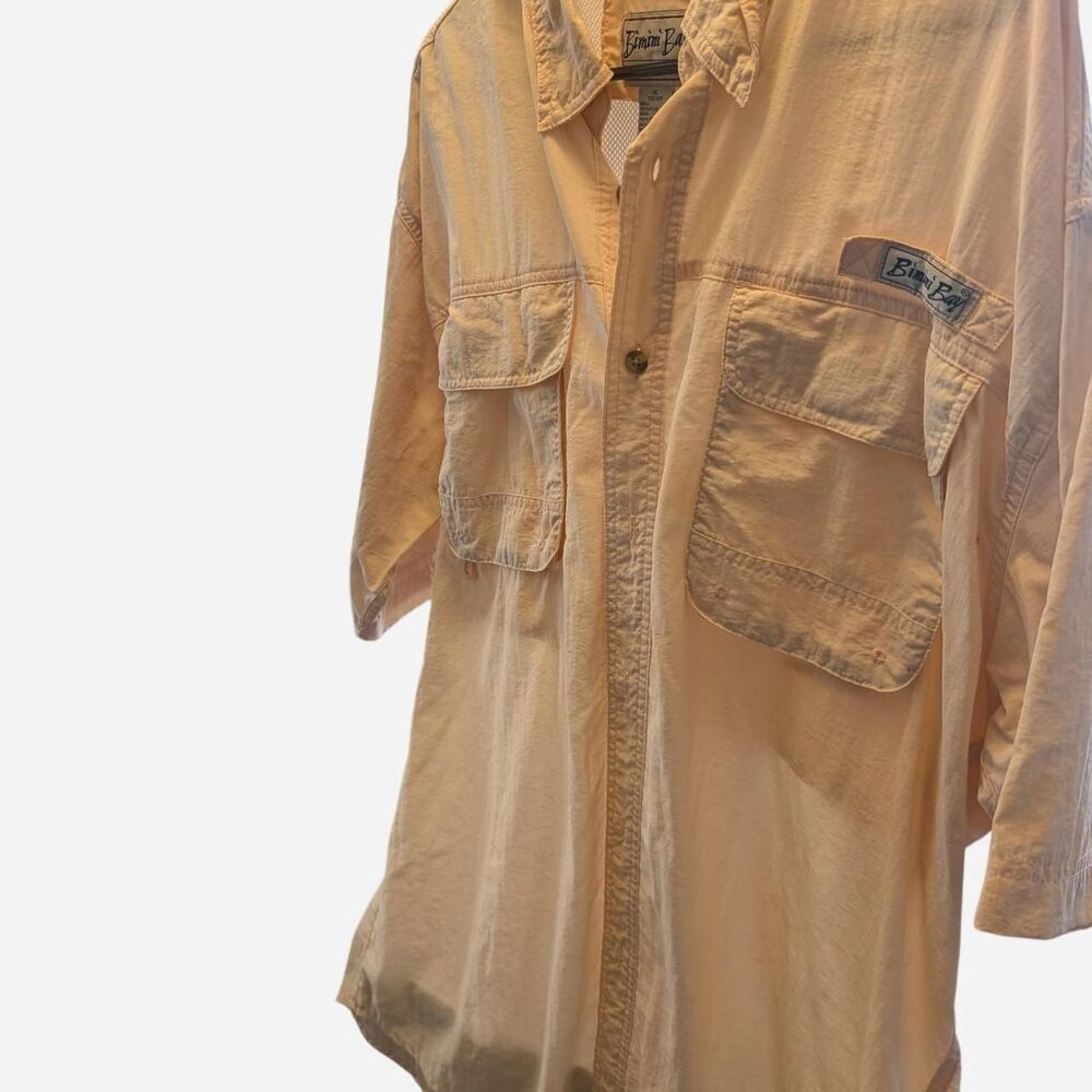Bay-trading Men's Orange and Pink Shirt
